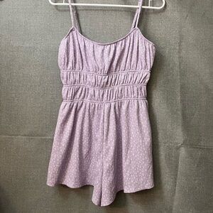 H&M Lilac Textured Top